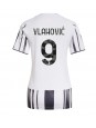 Billige Juventus Dusan Vlahovic #9 Hjemmedrakt Dame 2025-26 Kortermet